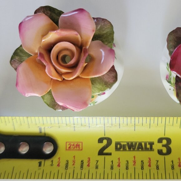 Royal Albert Old Country Roses RARE mini salt and pepper shaker cruet set Englan - Picture 8 of 9